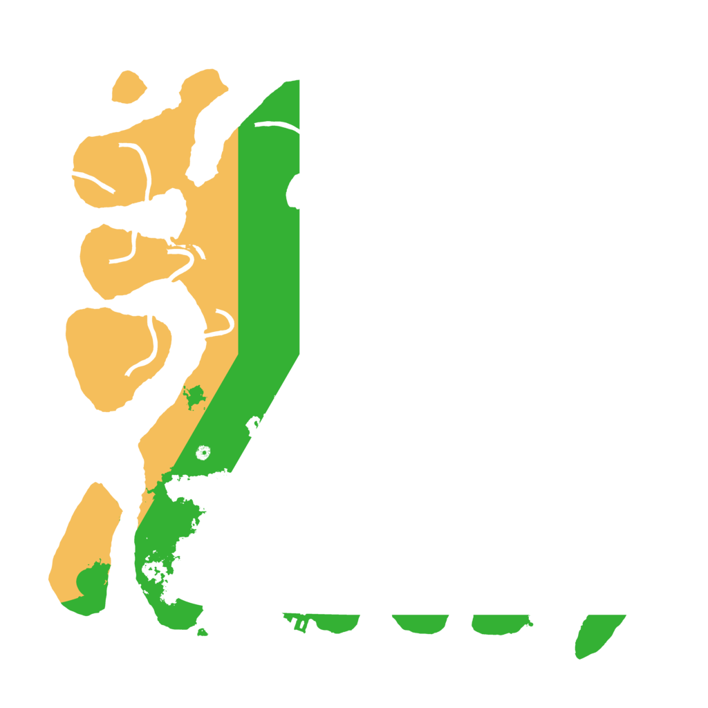 Biome Rust Map: Procedural Map, Size: 3650, Seed: 356876925