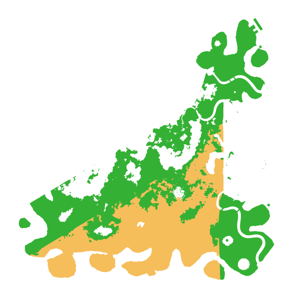 Biome Rust Map: Procedural Map, Size: 4498, Seed: 217750291