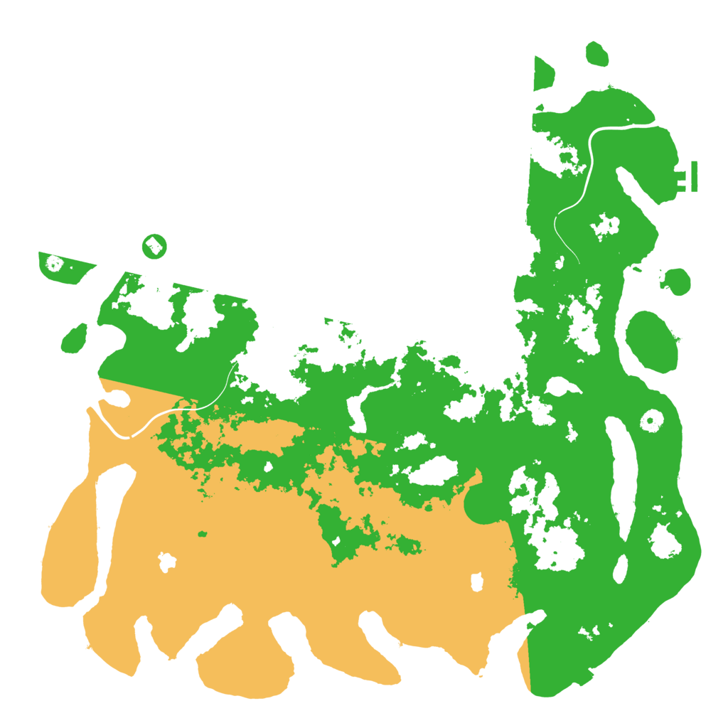 Biome Rust Map: Procedural Map, Size: 4800, Seed: 4425896