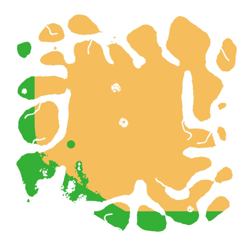 Biome Rust Map: Procedural Map, Size: 4096, Seed: 21312455