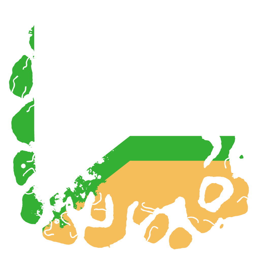 Biome Rust Map: Procedural Map, Size: 5000, Seed: 551237