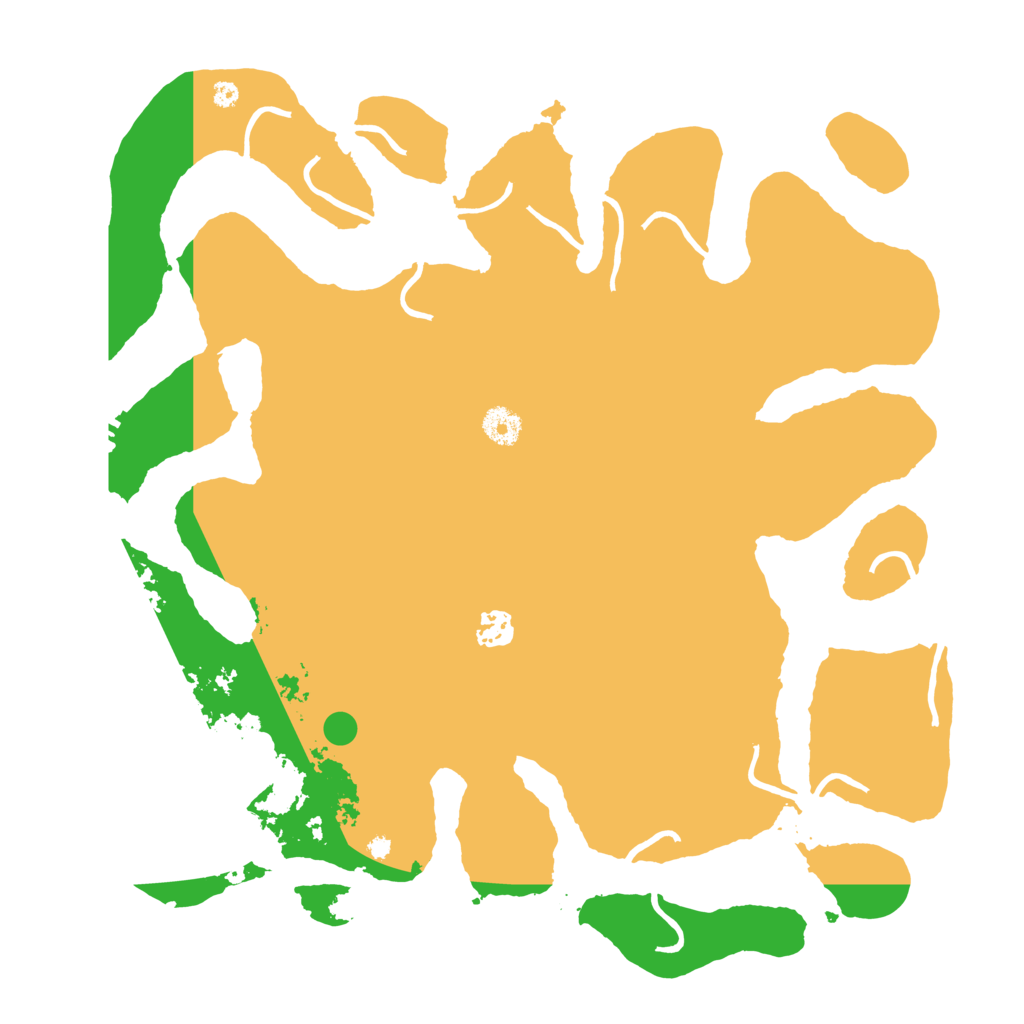 Biome Rust Map: Procedural Map, Size: 4000, Seed: 1544118976