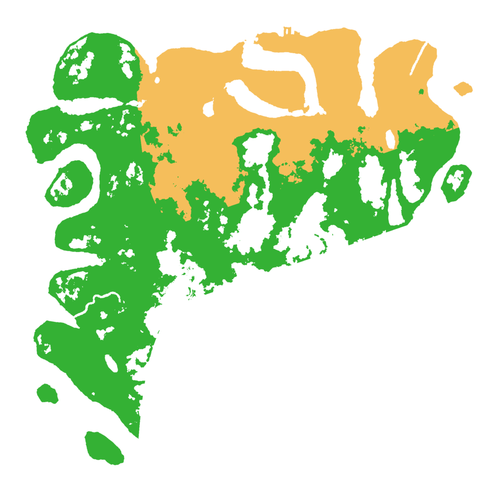 Biome Rust Map: Procedural Map, Size: 4000, Seed: 31960