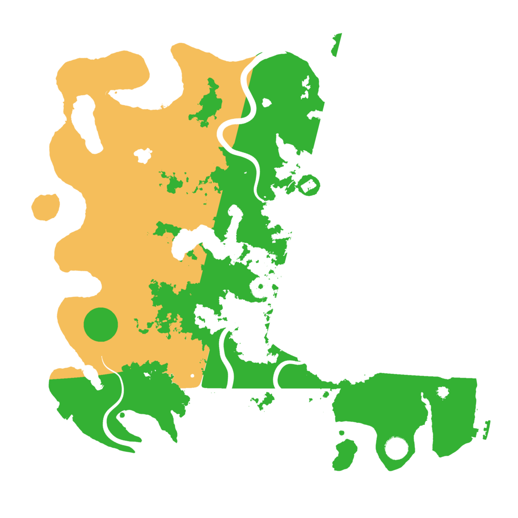 Biome Rust Map: Procedural Map, Size: 4000, Seed: 1962731769