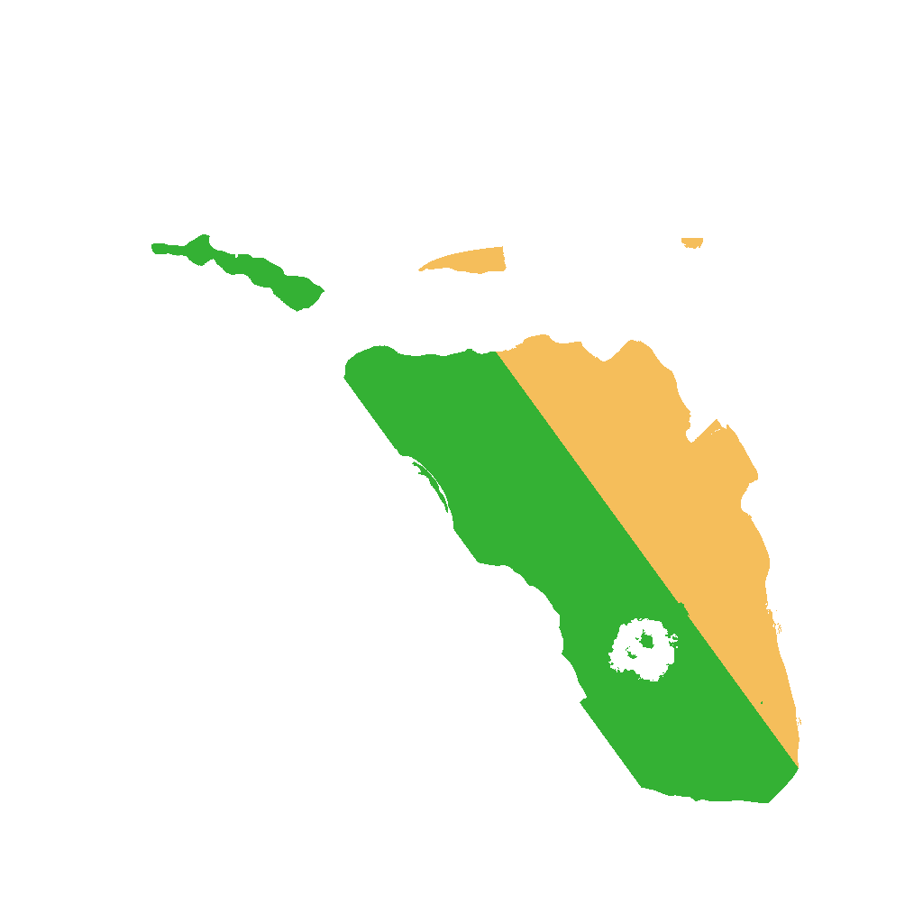 Biome Rust Map: Procedural Map, Size: 1500, Seed: 82383767