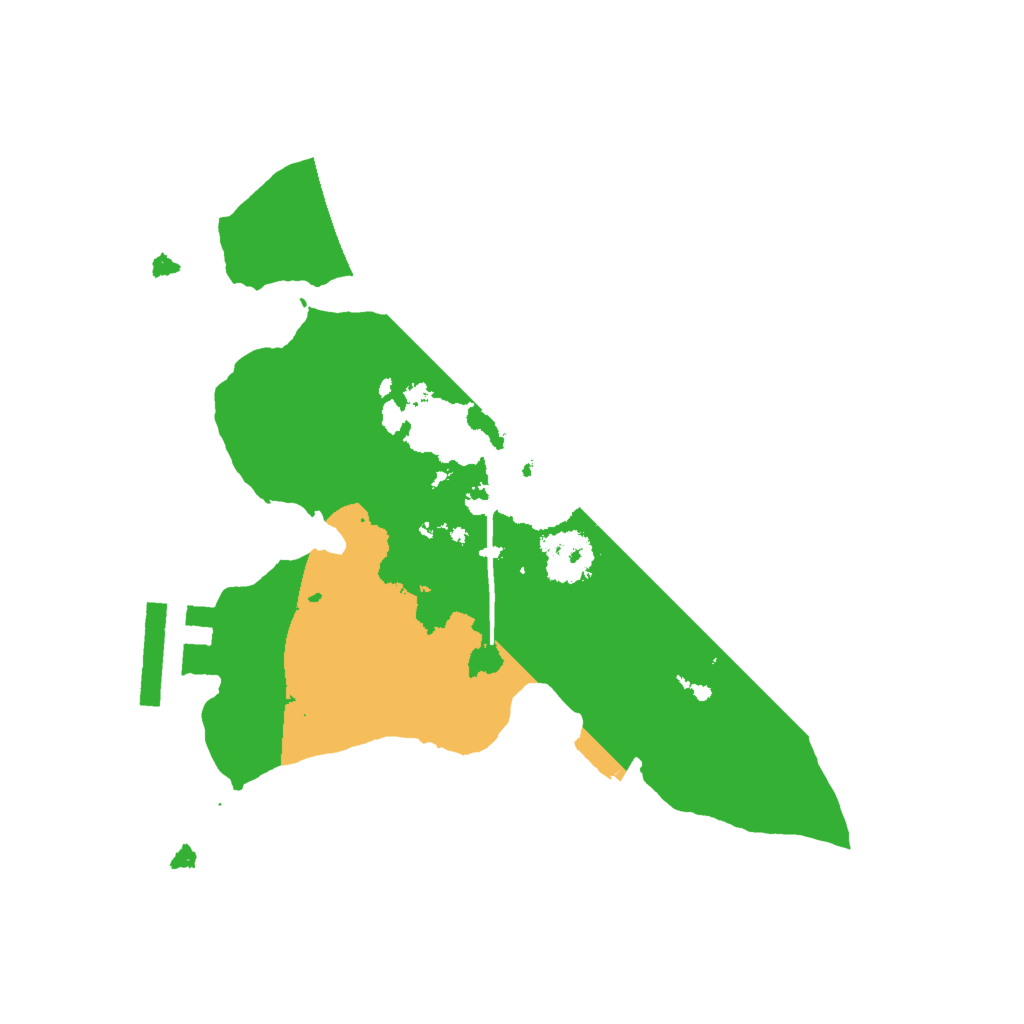 Biome Rust Map: Procedural Map, Size: 2000, Seed: 1733146672