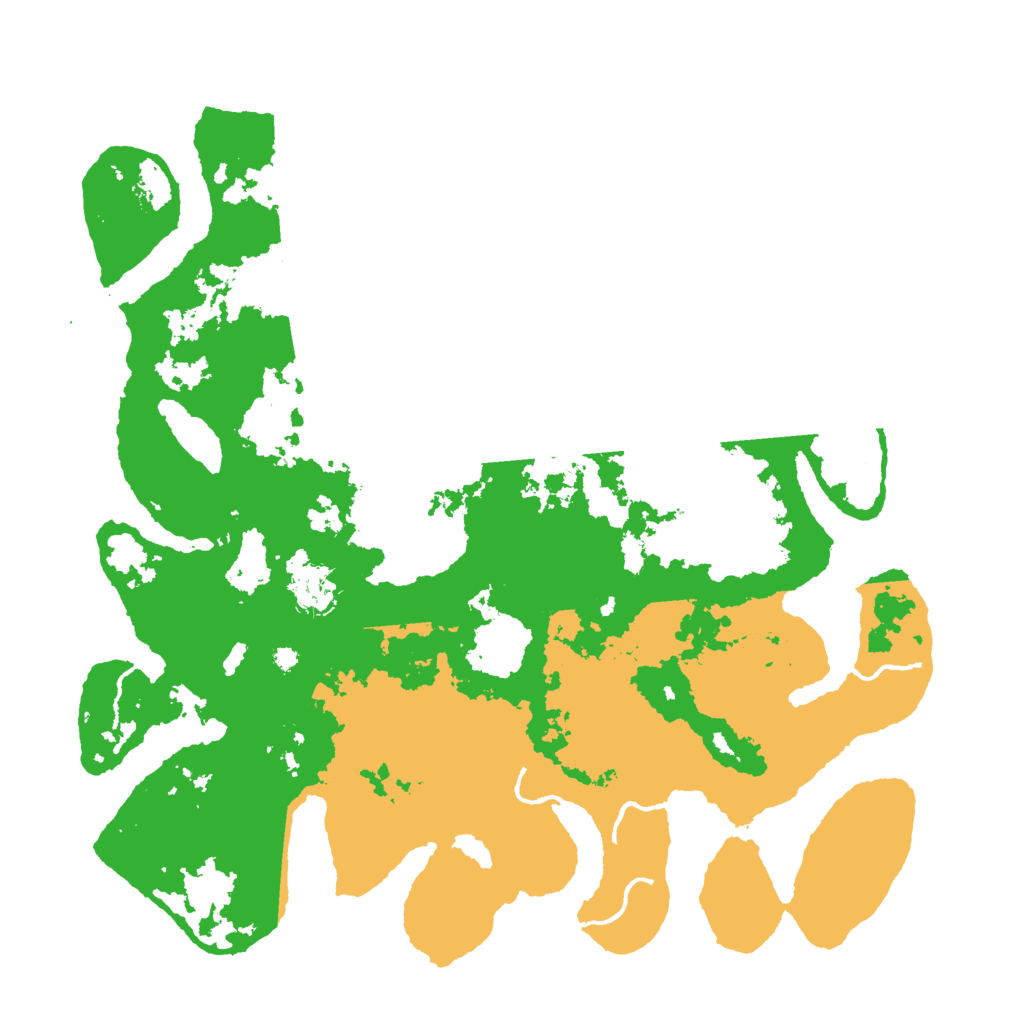 Biome Rust Map: Procedural Map, Size: 4000, Seed: 876857463