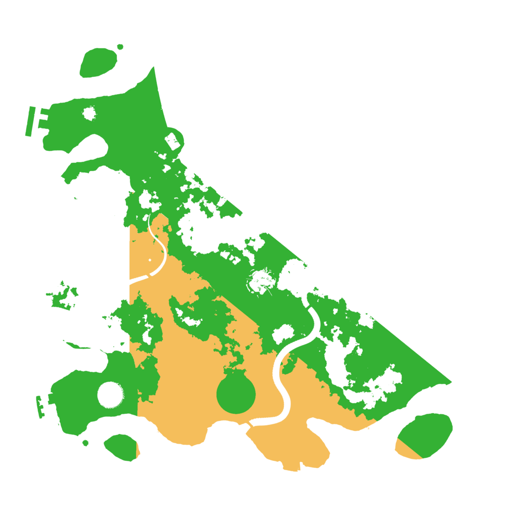 Biome Rust Map: Procedural Map, Size: 3500, Seed: 1886023150
