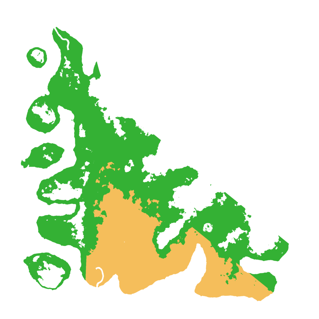 Biome Rust Map: Procedural Map, Size: 3500, Seed: 1886023150