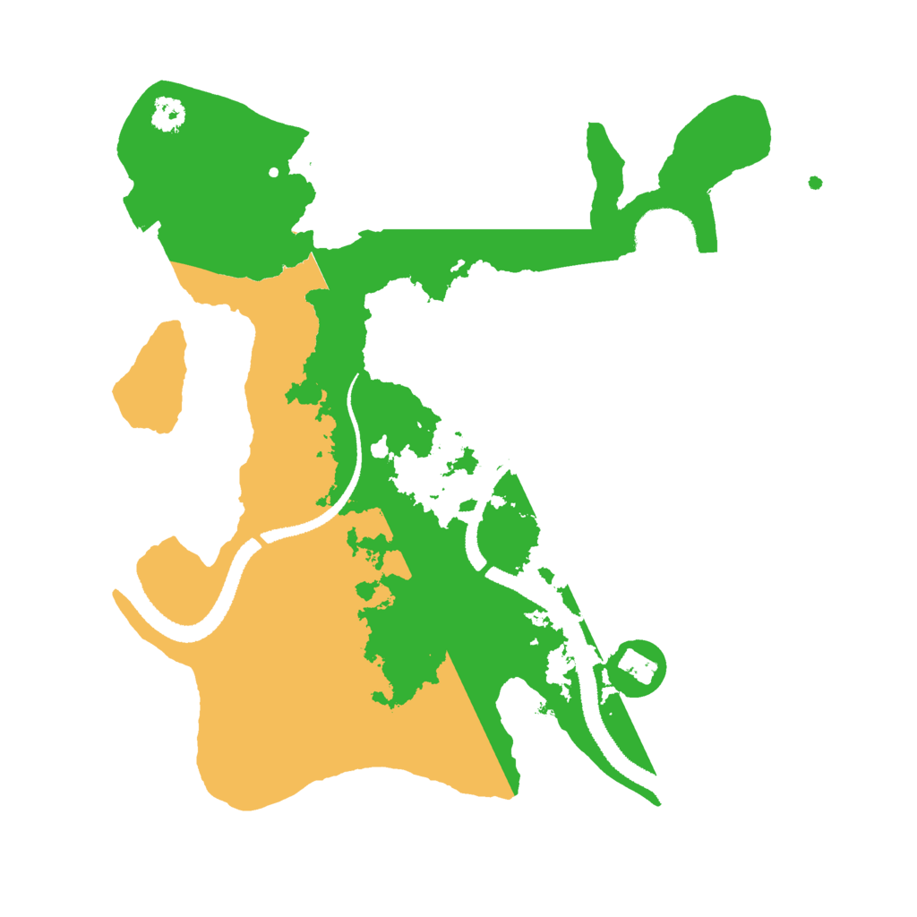 Biome Rust Map: Procedural Map, Size: 2700, Seed: 2008630
