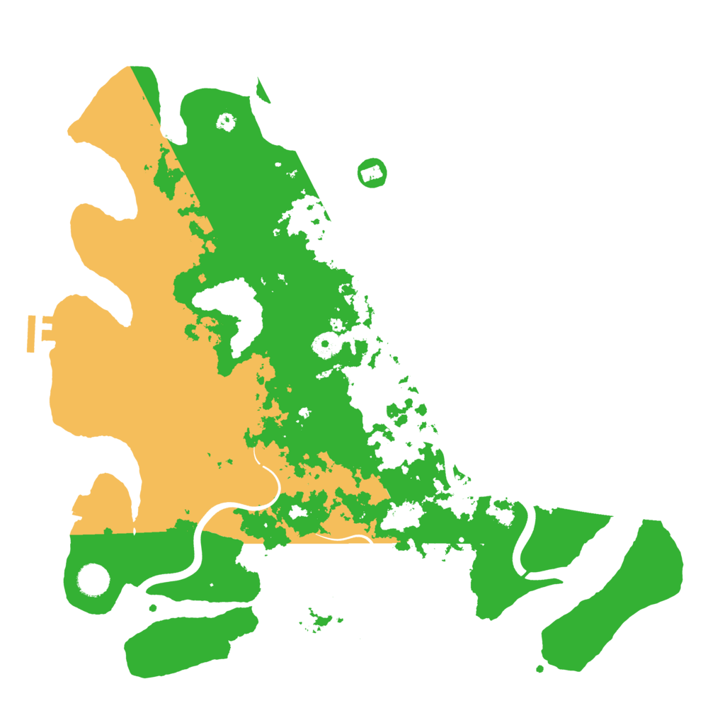 Biome Rust Map: Procedural Map, Size: 3950, Seed: 192933172