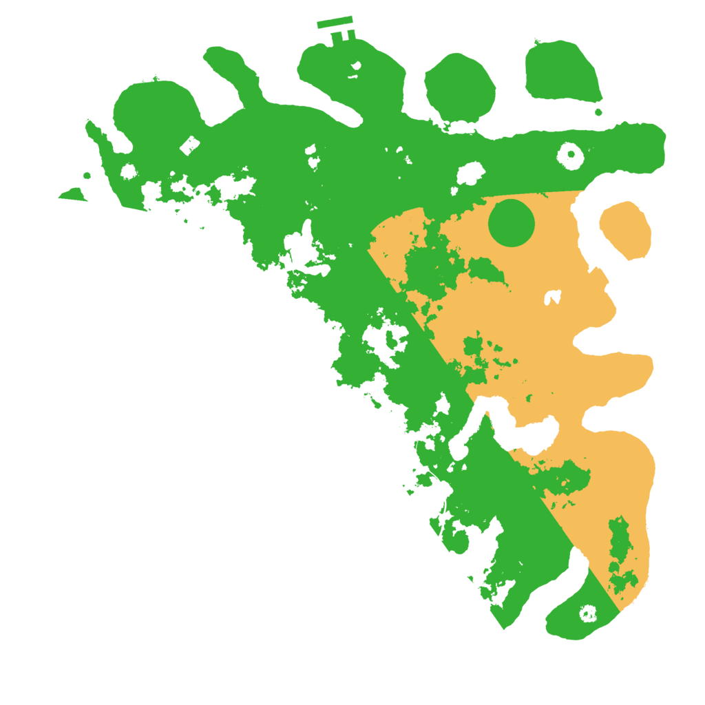 Biome Rust Map: Procedural Map, Size: 4000, Seed: 83375455