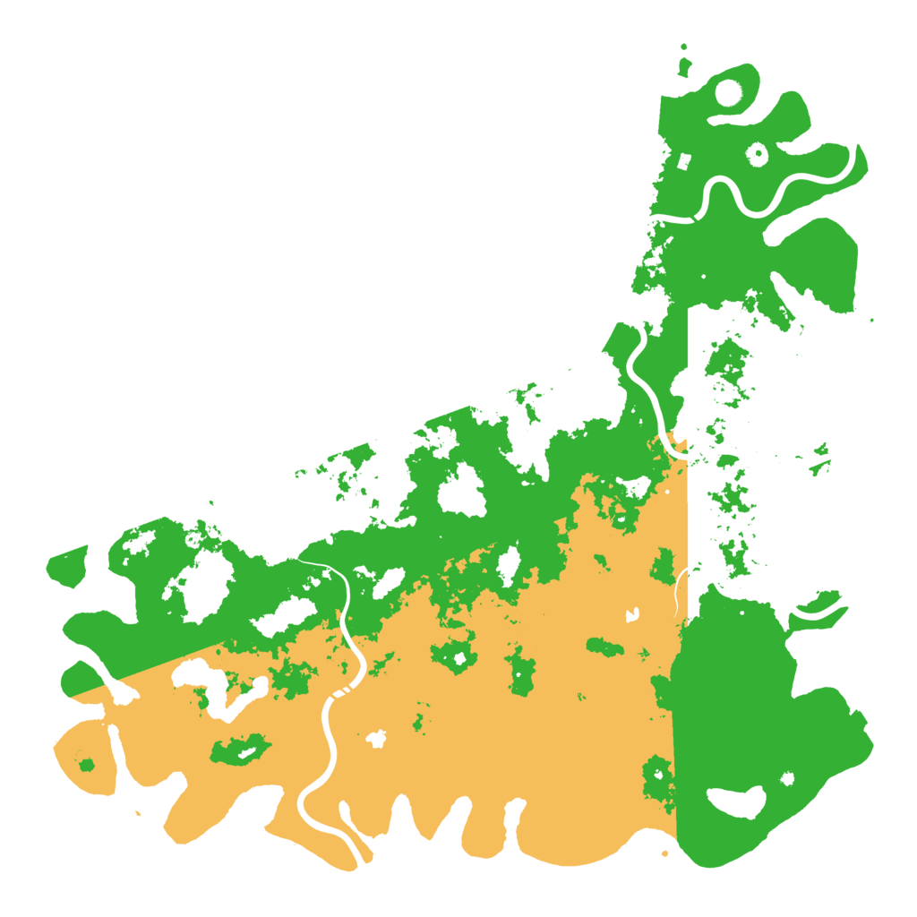 Biome Rust Map: Procedural Map, Size: 6000, Seed: 456165123