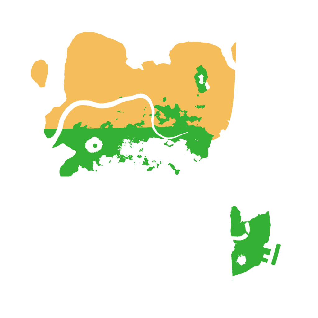 Biome Rust Map: Procedural Map, Size: 3000, Seed: 550893118