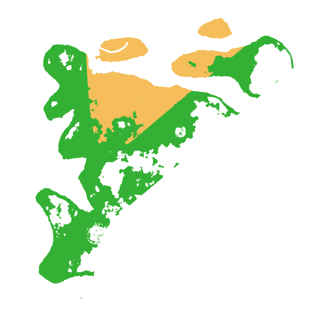 Biome Rust Map: Procedural Map, Size: 3000, Seed: 99274726