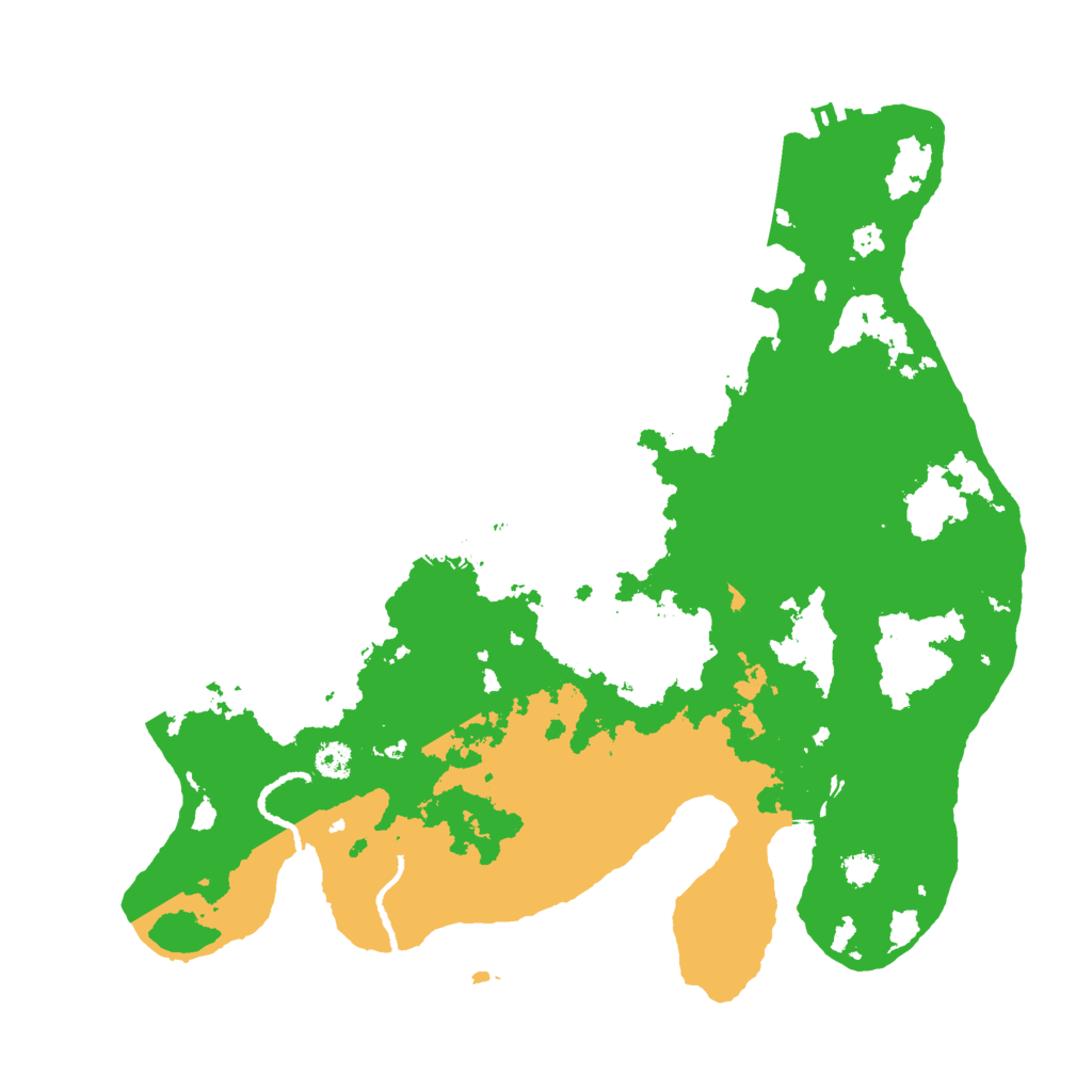 Biome Rust Map: Procedural Map, Size: 3000, Seed: 2017603005