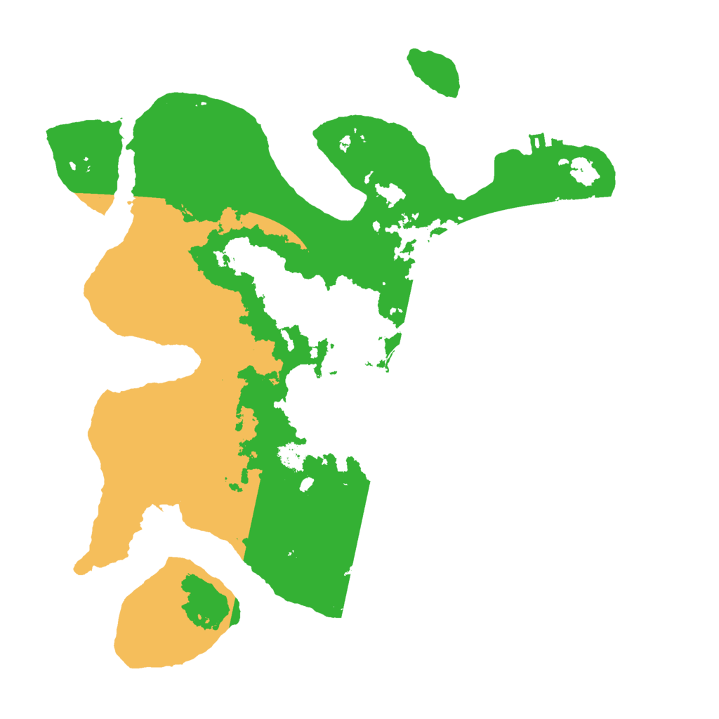 Biome Rust Map: Procedural Map, Size: 2900, Seed: 987