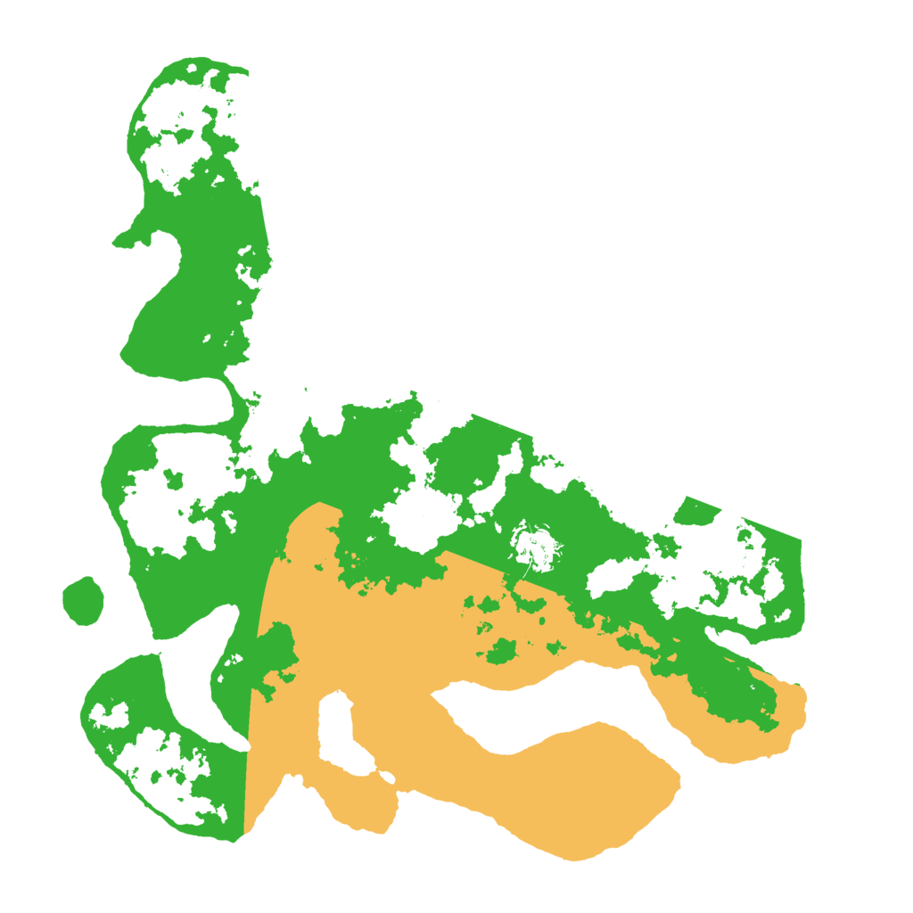 Biome Rust Map: Procedural Map, Size: 3500, Seed: 2062550665