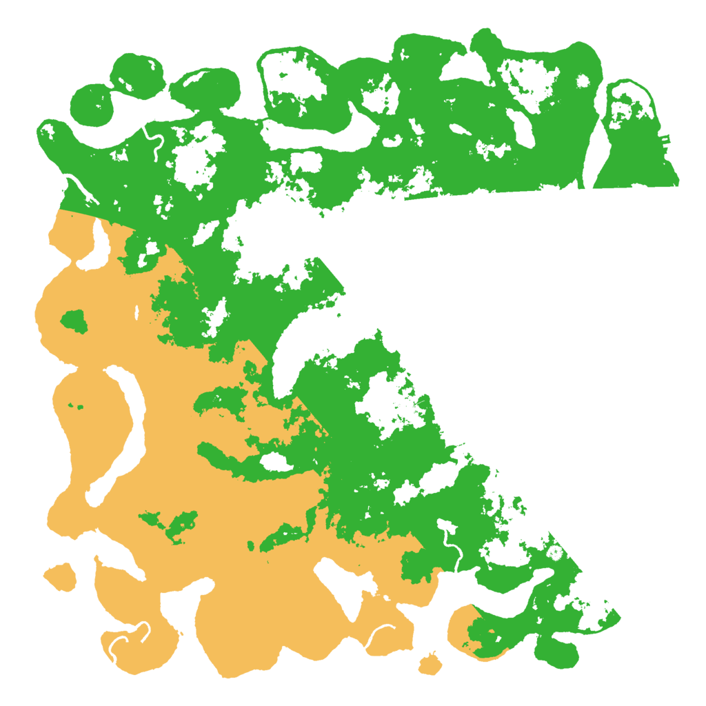 Biome Rust Map: Procedural Map, Size: 5000, Seed: 14171