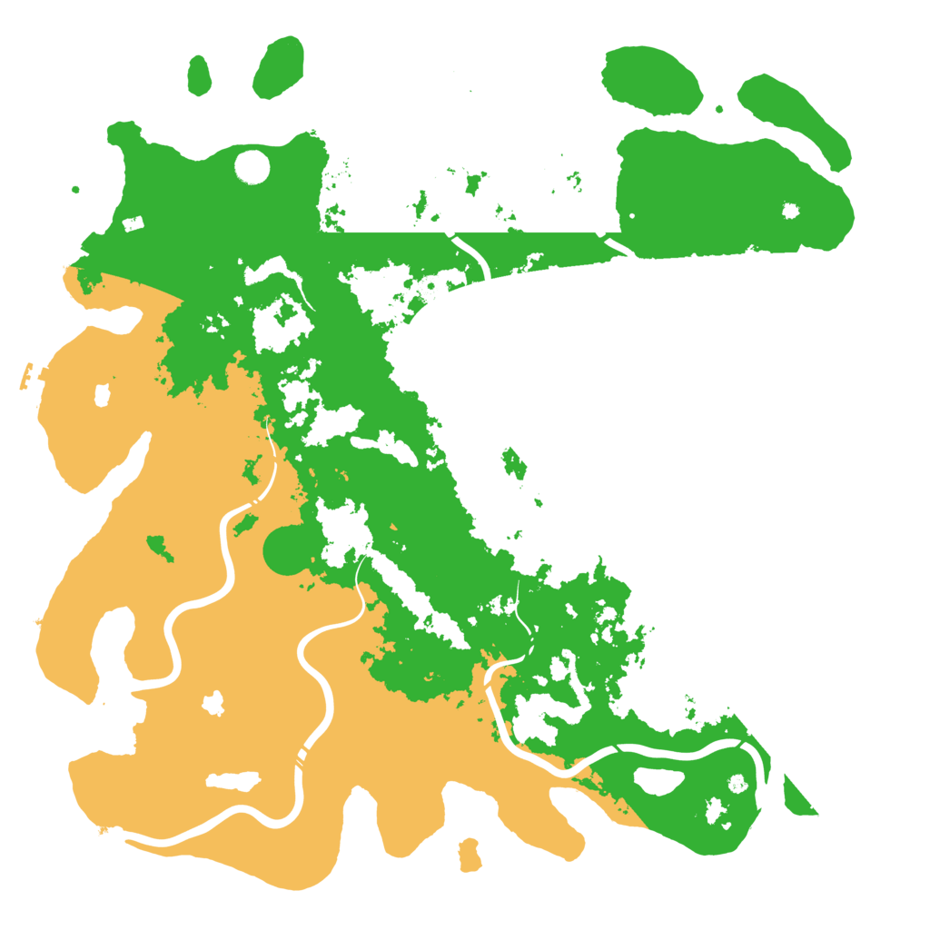 Biome Rust Map: Procedural Map, Size: 5000, Seed: 14171