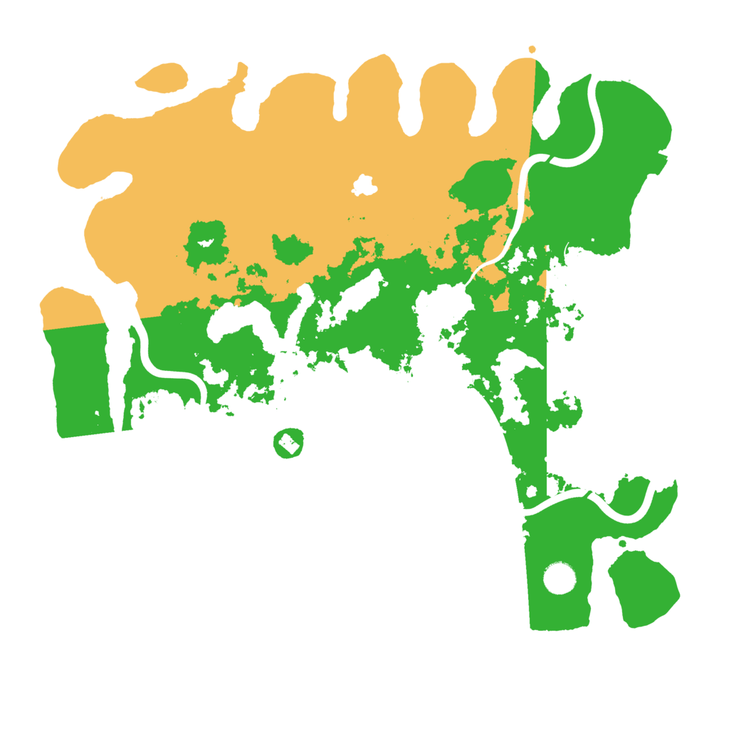 Biome Rust Map: Procedural Map, Size: 4000, Seed: 38712