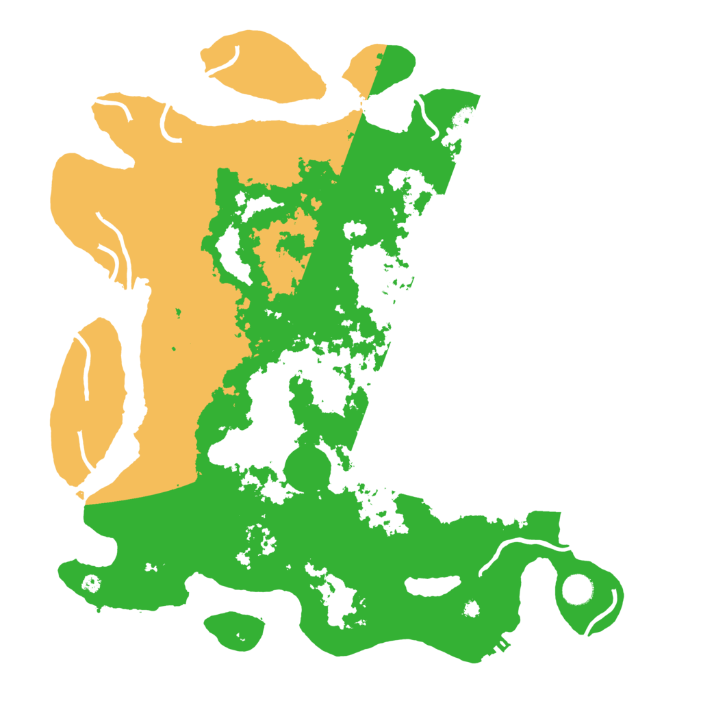 Biome Rust Map: Procedural Map, Size: 4000, Seed: 899505