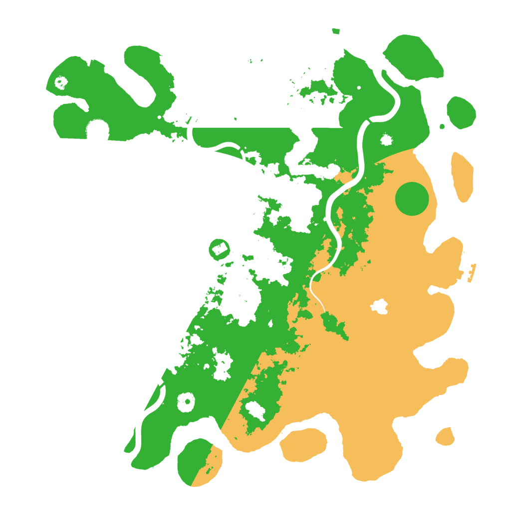 Biome Rust Map: Procedural Map, Size: 4000, Seed: 25312