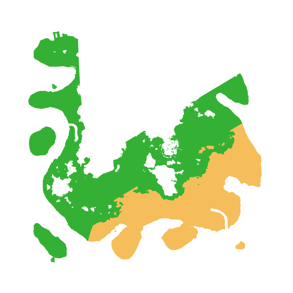 Biome Rust Map: Procedural Map, Size: 2800, Seed: 303