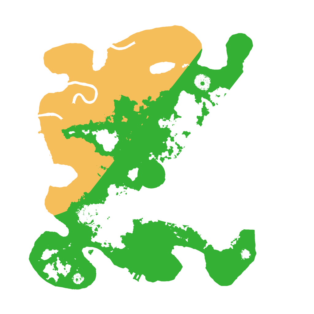 Biome Rust Map: Procedural Map, Size: 3000, Seed: 2732718