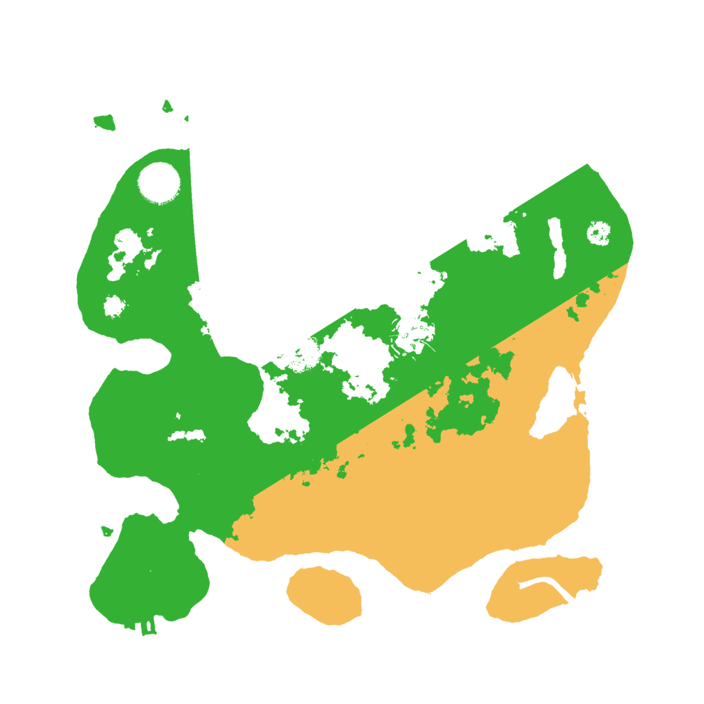 Biome Rust Map: Procedural Map, Size: 3000, Seed: 203891