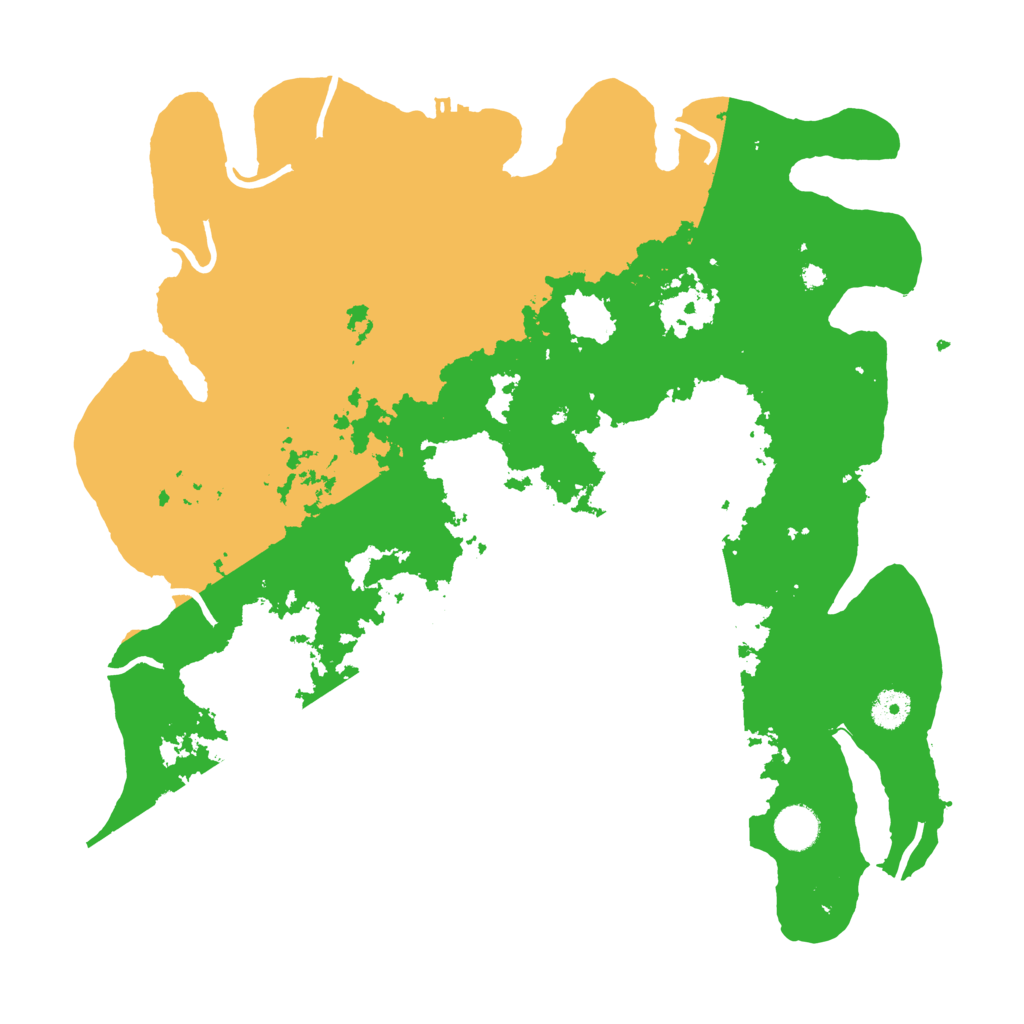 Biome Rust Map: Procedural Map, Size: 4000, Seed: 12292230