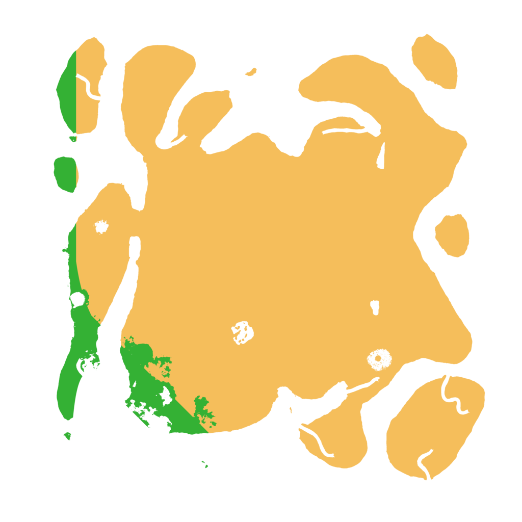 Biome Rust Map: Procedural Map, Size: 3500, Seed: 615103568