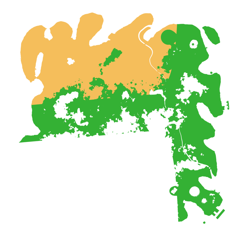 Biome Rust Map: Procedural Map, Size: 4250, Seed: 68439821