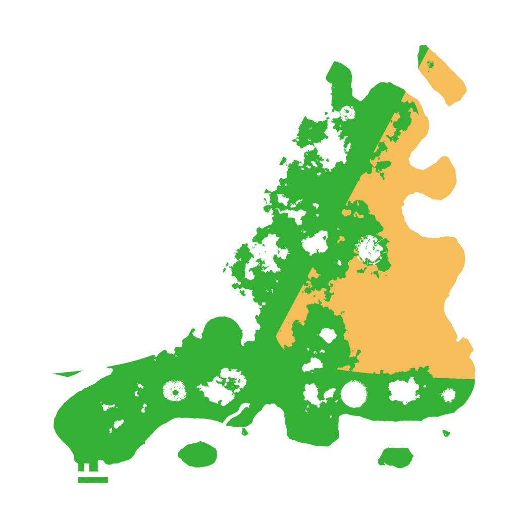 Biome Rust Map: Procedural Map, Size: 3500, Seed: 1651681639