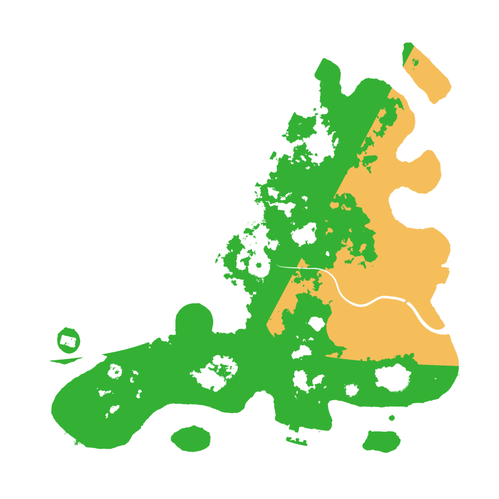 Biome Rust Map: Procedural Map, Size: 3500, Seed: 1651681639