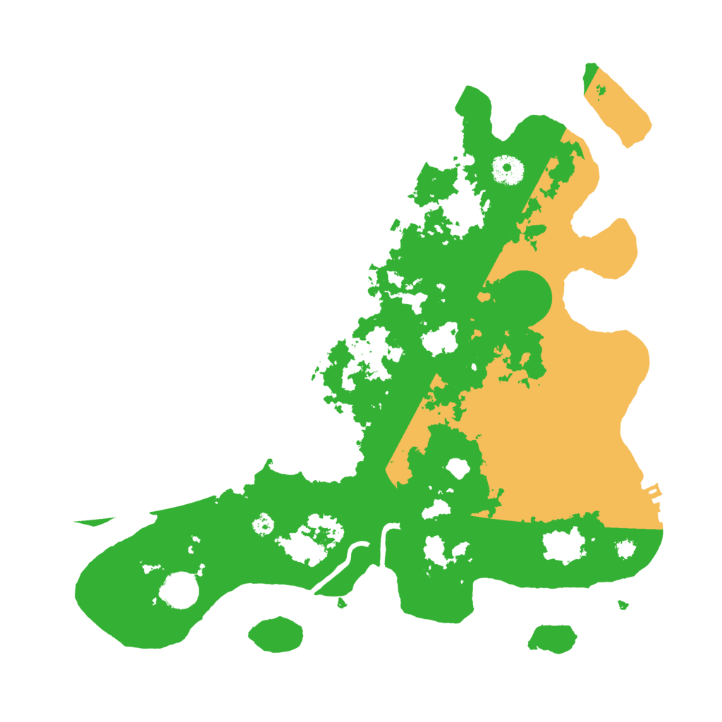 Biome Rust Map: Procedural Map, Size: 3500, Seed: 1651681639