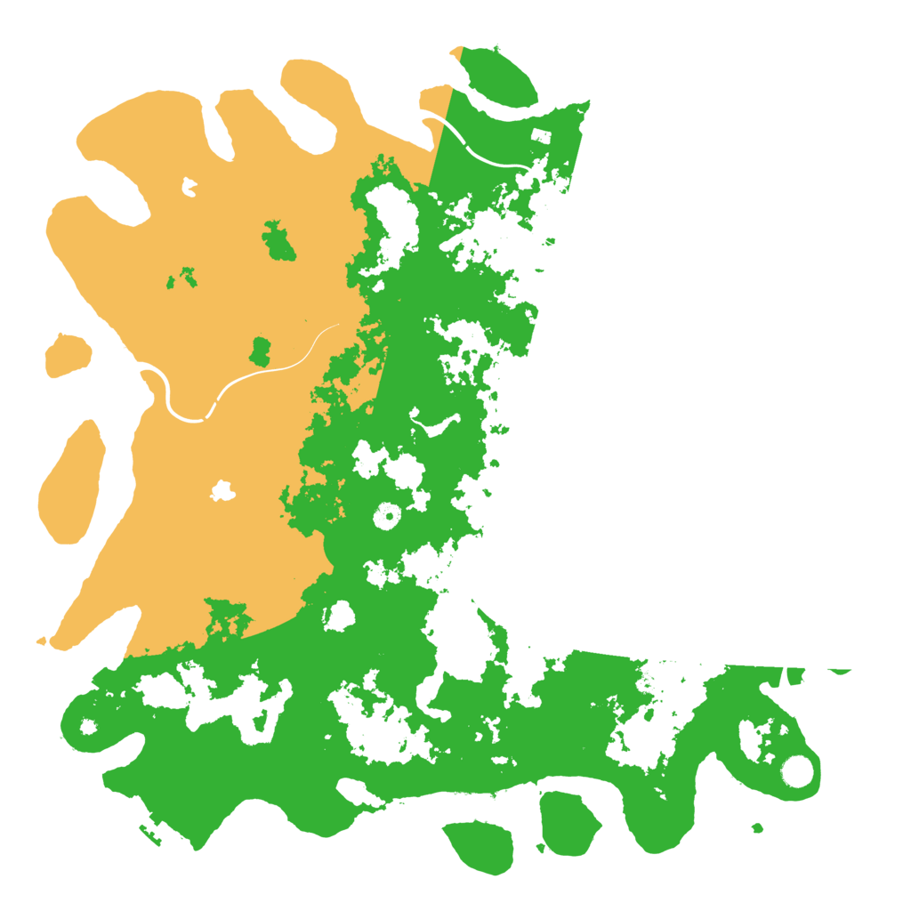 Biome Rust Map: Procedural Map, Size: 5000, Seed: 94756789
