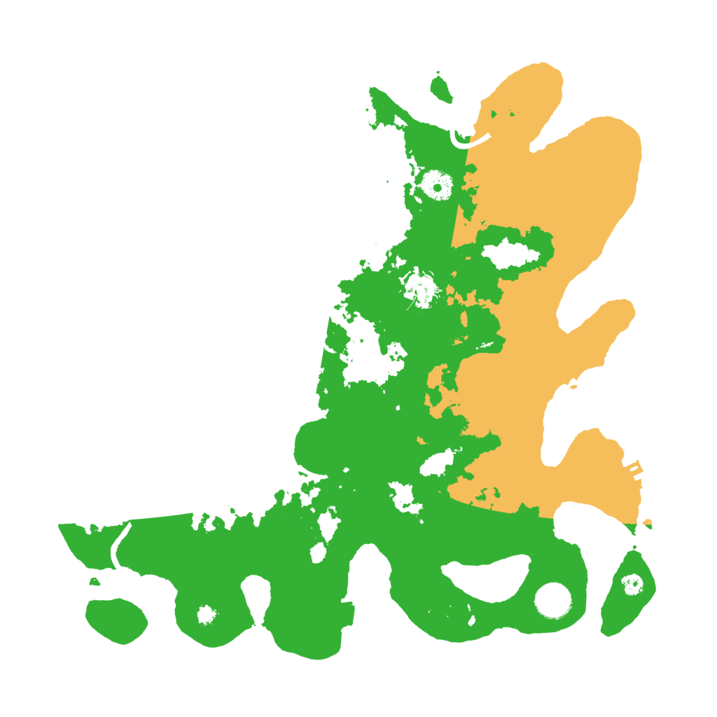 Biome Rust Map: Procedural Map, Size: 3500, Seed: 178636831