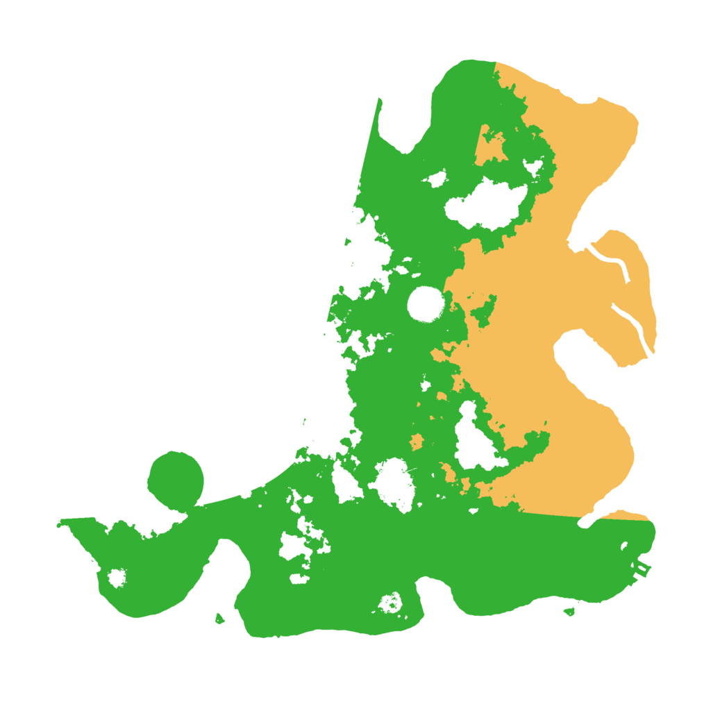 Biome Rust Map: Procedural Map, Size: 3501, Seed: 176943