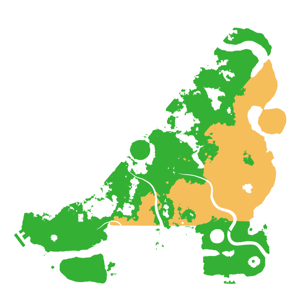 Biome Rust Map: Procedural Map, Size: 4000, Seed: 8965235