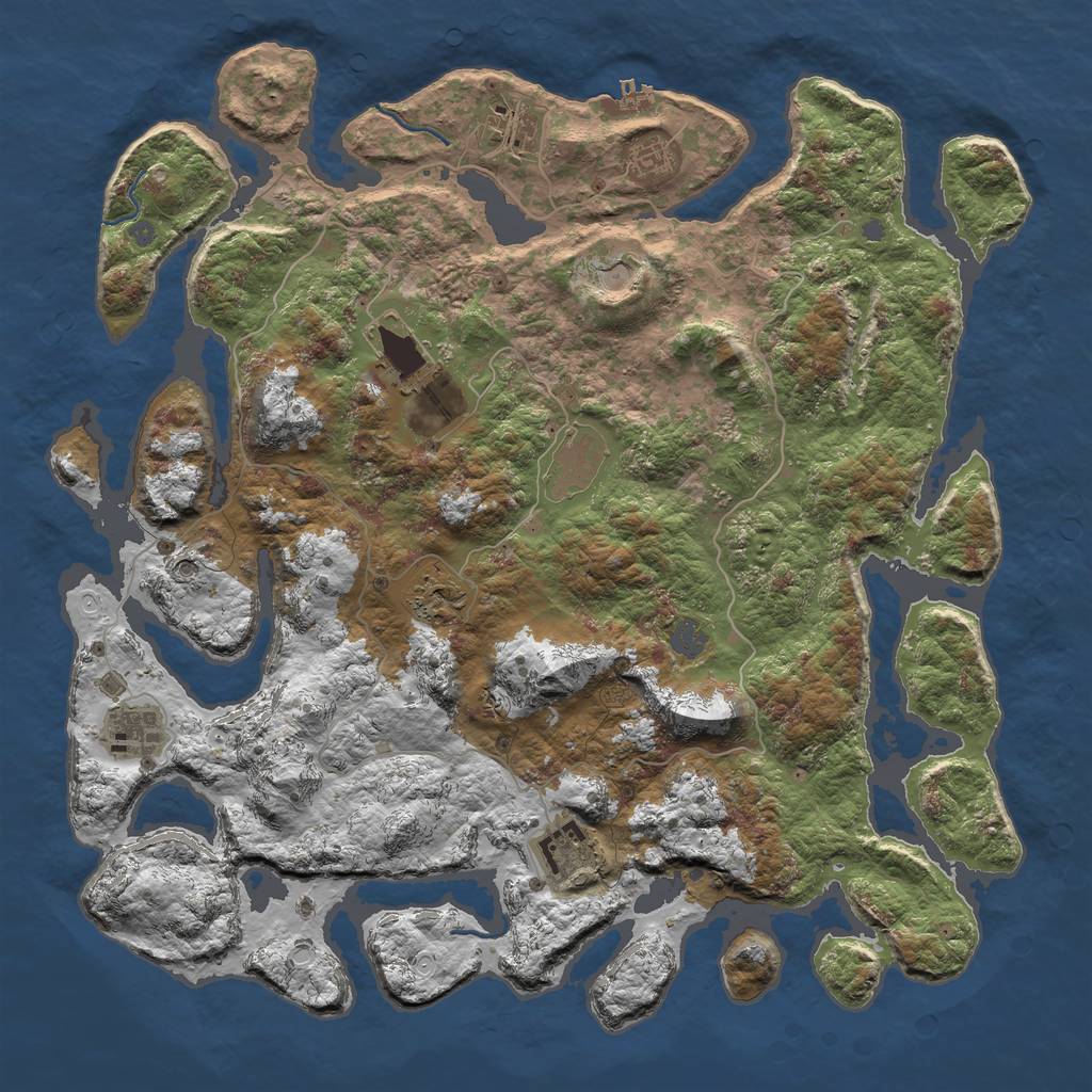 Procedural map rust карта что это