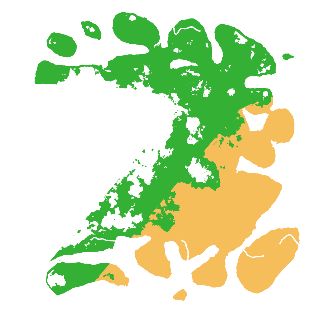 Biome Rust Map: Procedural Map, Size: 4000, Seed: 29572754