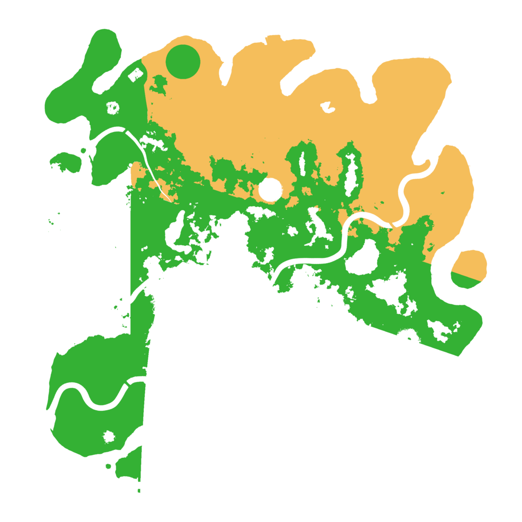 Biome Rust Map: Procedural Map, Size: 4000, Seed: 34251647