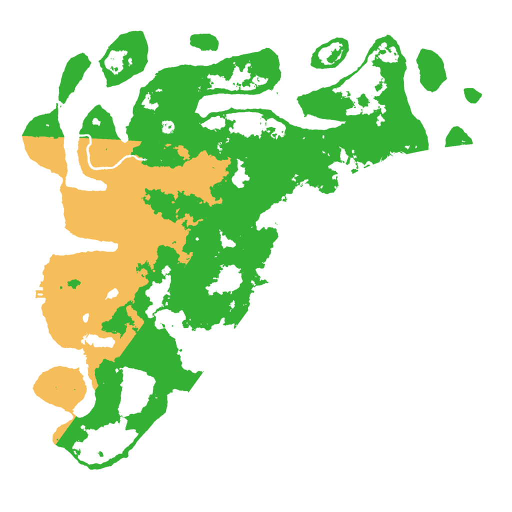 Biome Rust Map: Procedural Map, Size: 4000, Seed: 36304117