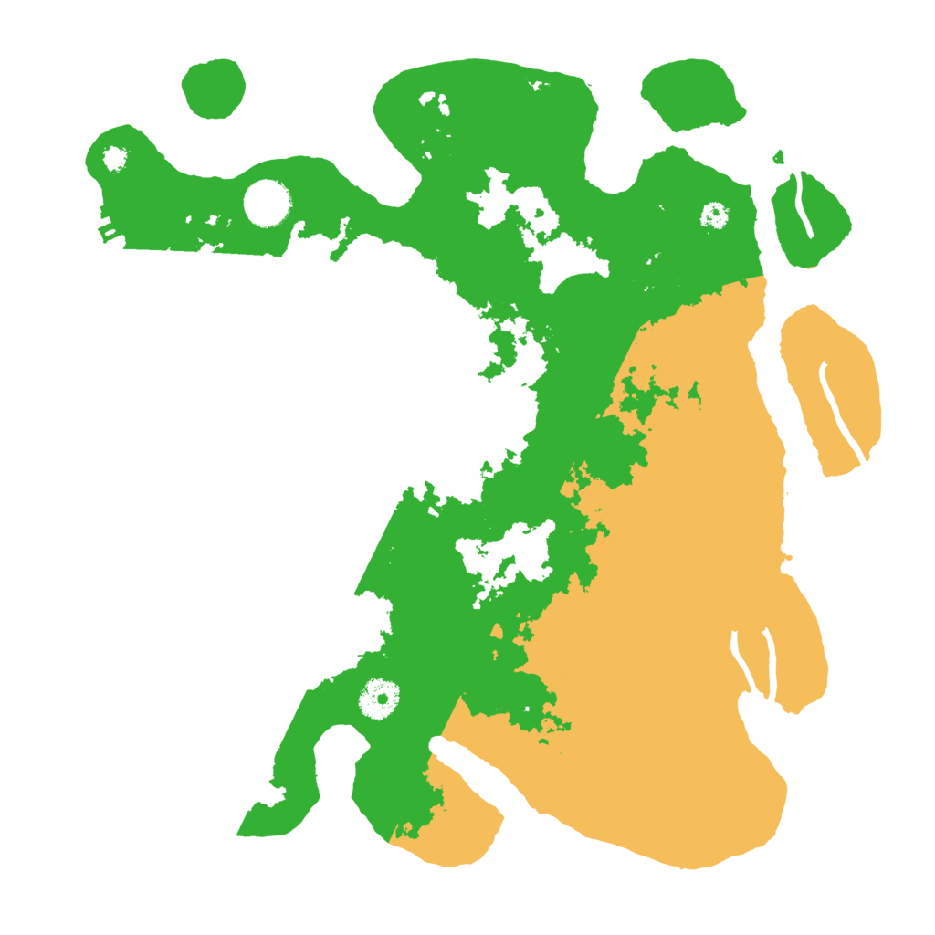 Biome Rust Map: Procedural Map, Size: 3500, Seed: 1251587330