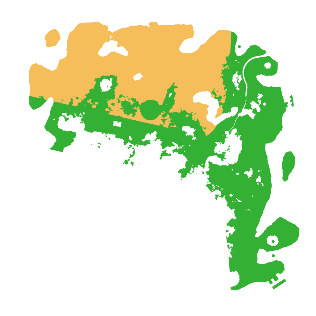 Biome Rust Map: Procedural Map, Size: 4250, Seed: 157013356