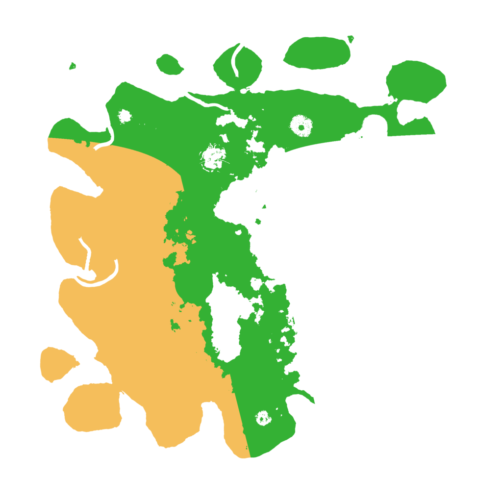 Biome Rust Map: Procedural Map, Size: 3500, Seed: 682173702