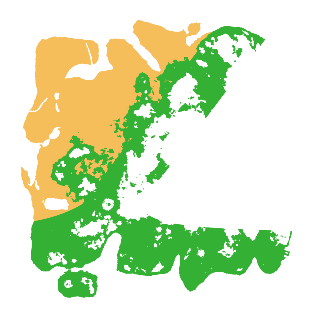 Biome Rust Map: Procedural Map, Size: 4000, Seed: 53721