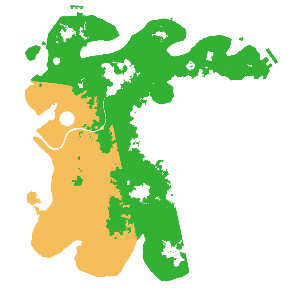 Biome Rust Map: Procedural Map, Size: 3500, Seed: 5918256