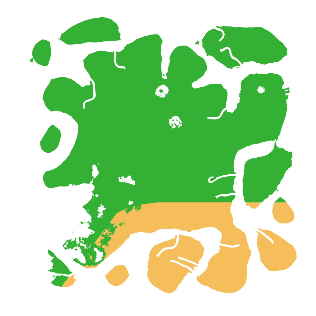 Biome Rust Map: Procedural Map, Size: 3750, Seed: 666413796